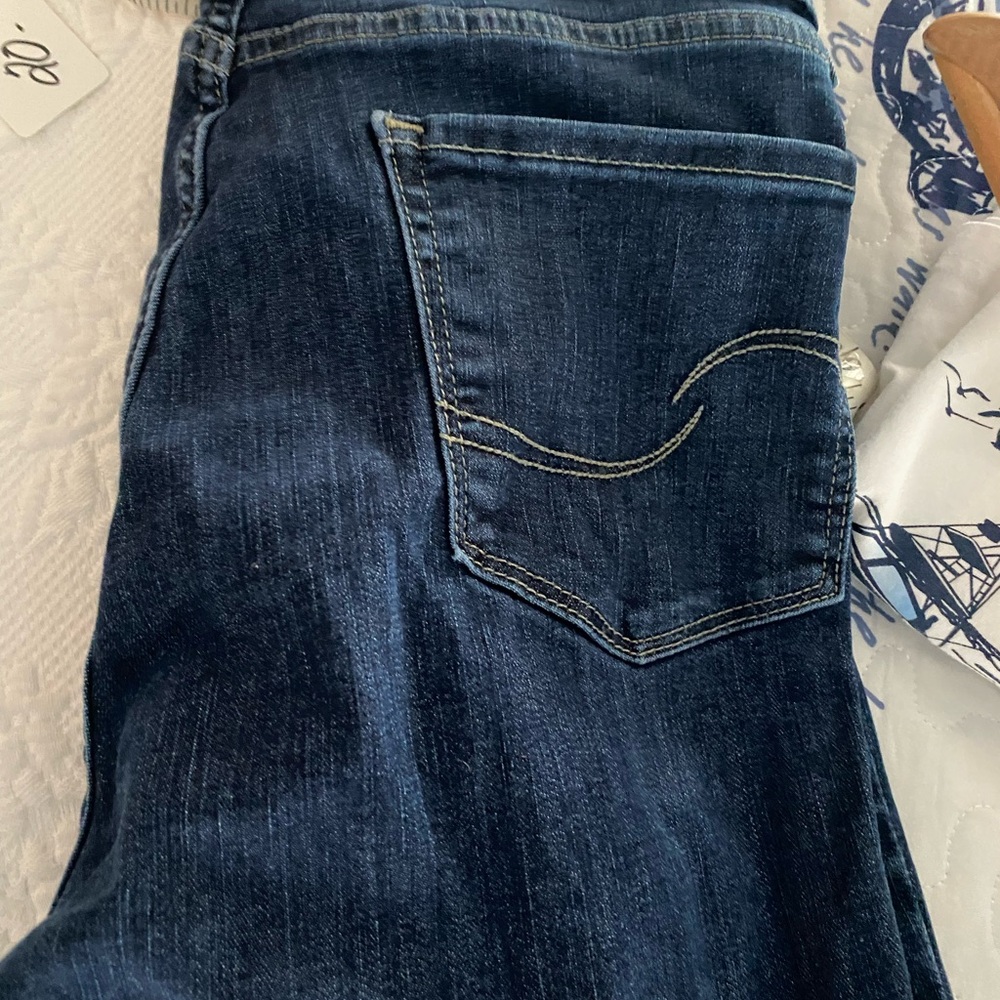 Levi's Blue Straight Jeans Classic Indigo - Picture 7 of 11